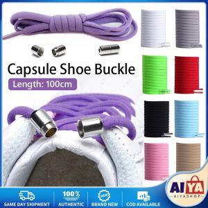 ★Same Day Shipping★ Semicircle Buckles & No Tie Buckle Connector Shoelaces