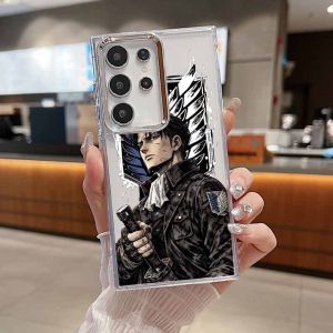 Funko | Ốp Điện Thoại Anime Attack On Titan Dark Anime Cho Samsung A73/A72/A71/A70/A57/A56/A55/A54/A53/A52/A36/A35/A34/A33/A32/A31/A26 25 24 23 - Vỏ TPU Mềm Chống Sốc Chống Trầy Xước