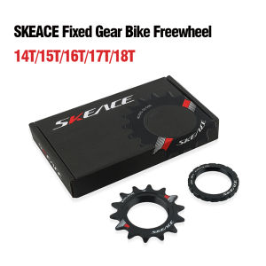 SKEACE Fixed Gear Bike Freewheel 14T 15T 16T 17T 18T Single Speed Fixie Bicycle Cog Aluminum Alloy Track Bicycle Cassette Parts