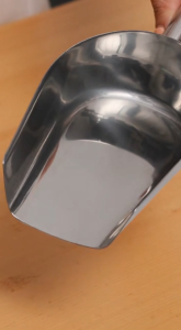 ที่ตักสแตนเลส ก้นแบน ZTนิยม เกรดหนา ทนทาน (10-16 นิ้ว) ที่ตักน้ำแข็ง ตักข้าวสาร ตักแป้ง ตักอาหารสัตว์ พร้อมส่งในไทย