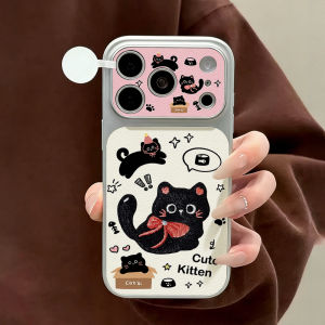 Cute Rabbit Leather Phone Case For iPhone 17 Pro Max 18 Pro Max 17 16 15 13 14 12 11 16promax Shockproof Bumper Fundas Cover