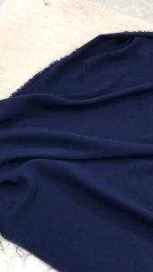 Vải Lụa Habutai Xanh Khổ 1m45 - Chất Mềm Mịn Mỏng Rũ Co Giãn Nhẹ - Làm Lót Quần Mặc Áo Dài