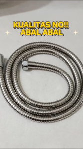 Selang Bidet Toilet Shower Spray Jet Cebok Closet Kloset Stainless Besi Kamar Mandi 1.5m 1.5mtr 150cm 2mtr 200cm