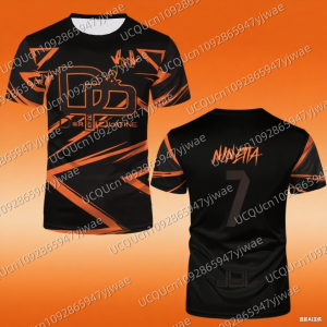 New Summer Maillo Jul T-shirt Youth Training Breathable Quick Drying Football Jersey Mens Outdoor Sports Tops Fan Gifts