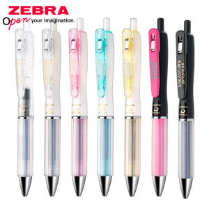 1pcs Japan ZEBRA Gel Pen Quick Drying Anti Fatigue Airfit JJZ49 Press Black Signature Pen 0.4/0.5mm Student School Stationery