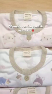 WINTEKU - SETELAN PENDEK MOTIF CEWEK WINTEKU - BAJU TIDUR ANAK - BAJU ANAK - BAJU BAYI - PIYAMA ANAK