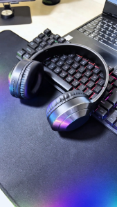 Headphone Wireless Bluetooth Headset Music Gaming 9D HIFI Makaron Original TYPE C recharge