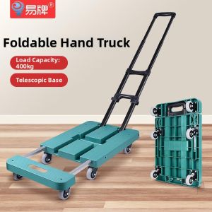 Six-Wheel Extendable Portable Trolley