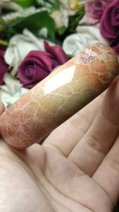 High Quality Rare Red Coral Stone bangle 55mm 高货 稀有红 珊瑚玉 手镯 55mm