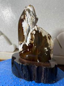 Đá Mã Não vân đẹp tự nhiên (MN3 - KL: 11.2kg - C: 53cm - R: 27cm )