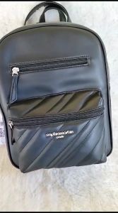 New Style Tas Ransel Punggung Wanita Sophie Martin Paris Capriolla Black Hitam Promo Terbaru 2025 Import Kekinian | Pesta Mewah Branded Mahal | Ukuran Jumbo Viral Korean Style Cuci Gudang Dzakatoshop Premium Backpack Sekolah Kuliah Kerja COD