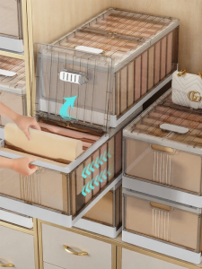 XINGYOU | Foldable Clothes Organizer Storage Box Slide-Out Dividers