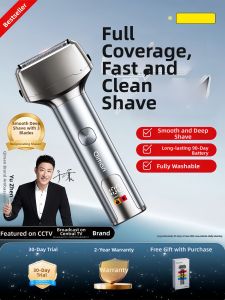 Qiman | Electric Shaver for Men Reciprocating Razor