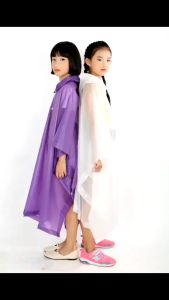Raincoat Student Cape Raincoat Thickened Outdoor Travel Children Raincoat Fashion Children Raincoat