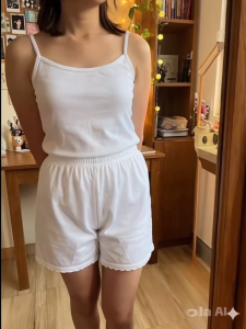6PCS Pantylette Short for Kids Girl Women White Cotton Soft for School up to Teens 3 to 12 Years Old