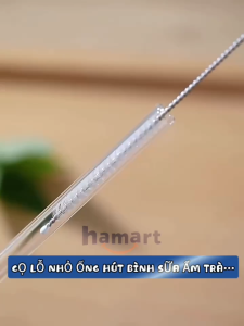 Que Cọ Ống Hút Vệ Sinh Bìa Sữa Vòi Ấm Trà INOX Tiện Lợi