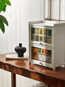 YONGJUE | Dust-proof Corner Bookcase
