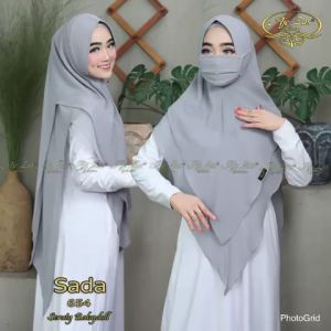 BISA COD Hijab Syari Kepala Soft Pet Antem Kode SADA Bahan Ceruty Babydoll By Ory AjeZas Collection