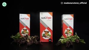 Madu Nurutenz Obat Herbal Penurun Tekanan Darah Tinggi Hipertensi 280 gr