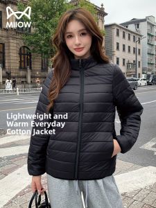 MiiOW | Windproof & Warm Down-style Womens Quilted Jacket Lightweight Wool Filling