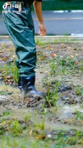 กางเกงน้ำยาวเอวกางเกงตกปลาชิโมดะตกปลาปลูกรองเท้ากันน้ำรองเท้าปลูกข้าวทนต่อการสึกหรอกางเกงลุยน้ำกันลื่น 110 cm Size:36#-45#