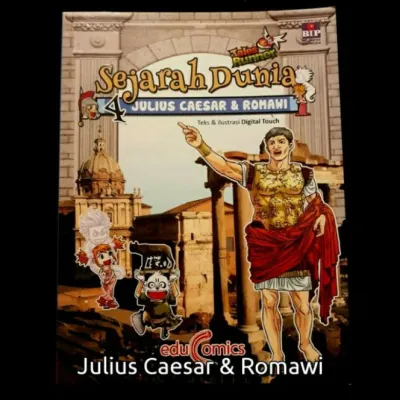 komik edukasi JULIUS CAESAR & ROMAWI SEJARAH DUNIA