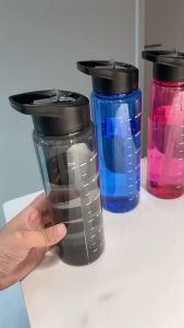 SKM Sport Drinking Water Bottle With Straw 790ml HM211 Botol Air