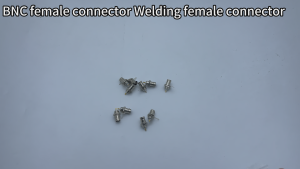 BNC 50 Ohm Female Socket Replacement for Q9 50KY Pure Copper Solderable Jack Compatible with Oscilloscope Probes & CCTV Cameras