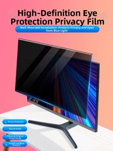OUXUAN | Anti-Peep Blue Light Protection Screen Cover for Desktop Monitors