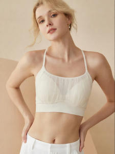 Large Chest Concealing Beautiful Back Vest Style Underwear No Wire Anti-Expose