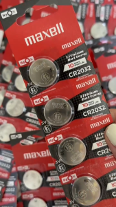 Maxell CR2032 3V Lithium Coin Cell Batteries - High-Quality Long-Lasting Multi-Pack For Cmos Motherboardscar key fobscalculatortoys and etc.