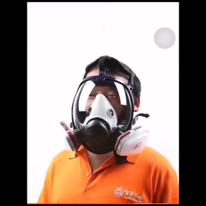 COD Masker Gas Respirator Full Face Proyek Pabrik Industrial Debu Cat Semprot N95 Cotton Filter 6800