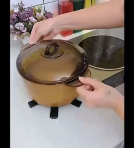 Alas Tatakan Panas Lipat & Pot Mat Tahan Panas