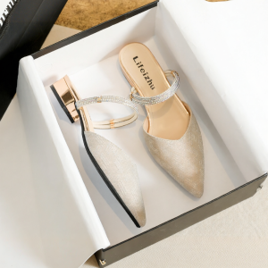 MIFEI | Low Heel Stylish Two-Wear Summer Sandals