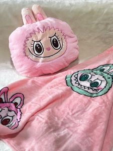 ตุ๊กตาหมอนผ้าห่ม Labubu