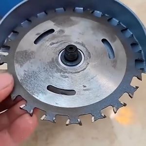 Mata Gerinda Dua Mata Double 40T Gergaji Circular Saw Blade Potong Kayu 4inch 110mm