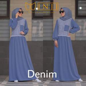 Gamis Inji lunara by inji gamis gamis inji