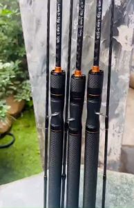 Cần Câu Lure Cao Cấp Germany Fshing Cán cacbon xoắn toàn thân- sai 1m8 và 2m1 - Đưng và Ngang