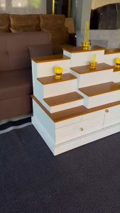 ตู้พระแบบนั่ง ชั้นวางพระ หิ้งพระ ตู้พระโมเดิร์น ขนาด100 ซม. ประกอบเสร็จพร้อมใช้งาน จัดส่งทั่วประเทศ มีเก็บปลายทาง