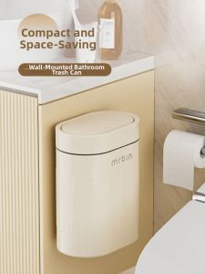MR.Bin | Wall-mounted Bathroom Waste Bin