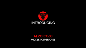 Fantech AERO CG80 RGB Gaming PC Case Mid Tower ATX Micro ATX Mini ITX Tempered Glass With 4 Fans Included