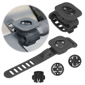 Silicone Bicycle Computer Mount Non-slip Bike Computer Holder Multi-Function Cycling Extended Computer Mount for MTB Road Bike