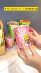 6 ly bún gạo lứt ăn liền NGON & THON - Vị rau củ hạt ngũ cốc thuần chay healthy eatclean
