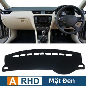Skoda Octavia A7 MK3 5E Bảng Điều Khiển Xe Ô Tô Chống Nắng Bao Chống Trơn Trượt Thảm Lót 2013-2019 Phụ Kiện Nội Thất Dép Nỉ/Polyester