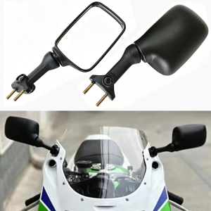 Motorcycle Rearview Rear Side View Mirrors For Kawasaki ZXR250 ZXR400 ZXR 250 400 For Suzuki RF400 RF 400 76A 78A Motoebike