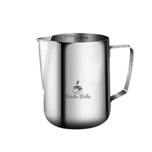 Walfos | Large Capacity 304 Stainless Steel Milk Frothing Pitcher with Scale