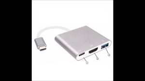 Cáp chuyển Type-C ra HDMI và 1 cổng USB 3.0