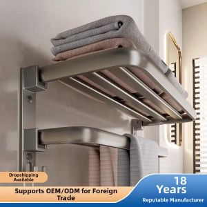 Hanging Bathroom Storage Rack No Drilling
