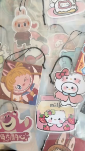 Fragrance Card - Random cartoon cute design - L@bubu Lotso S@nrio - Car freshener wardrobe toilet