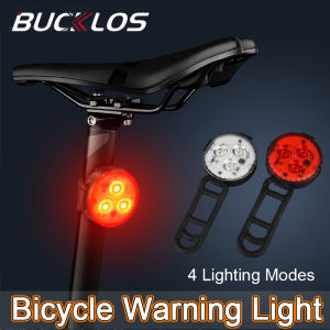 BUCKLOS Bicycle Light LED USB Rechargeable Taillight MTB Front Back Flashlight Waterproof Headlight Led Flashlight Cycling Accessories